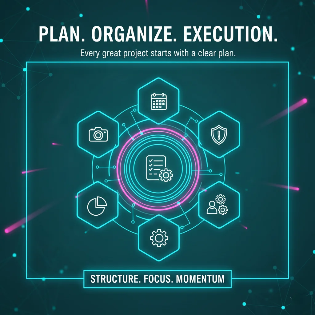 Plan. Organize. Execution.