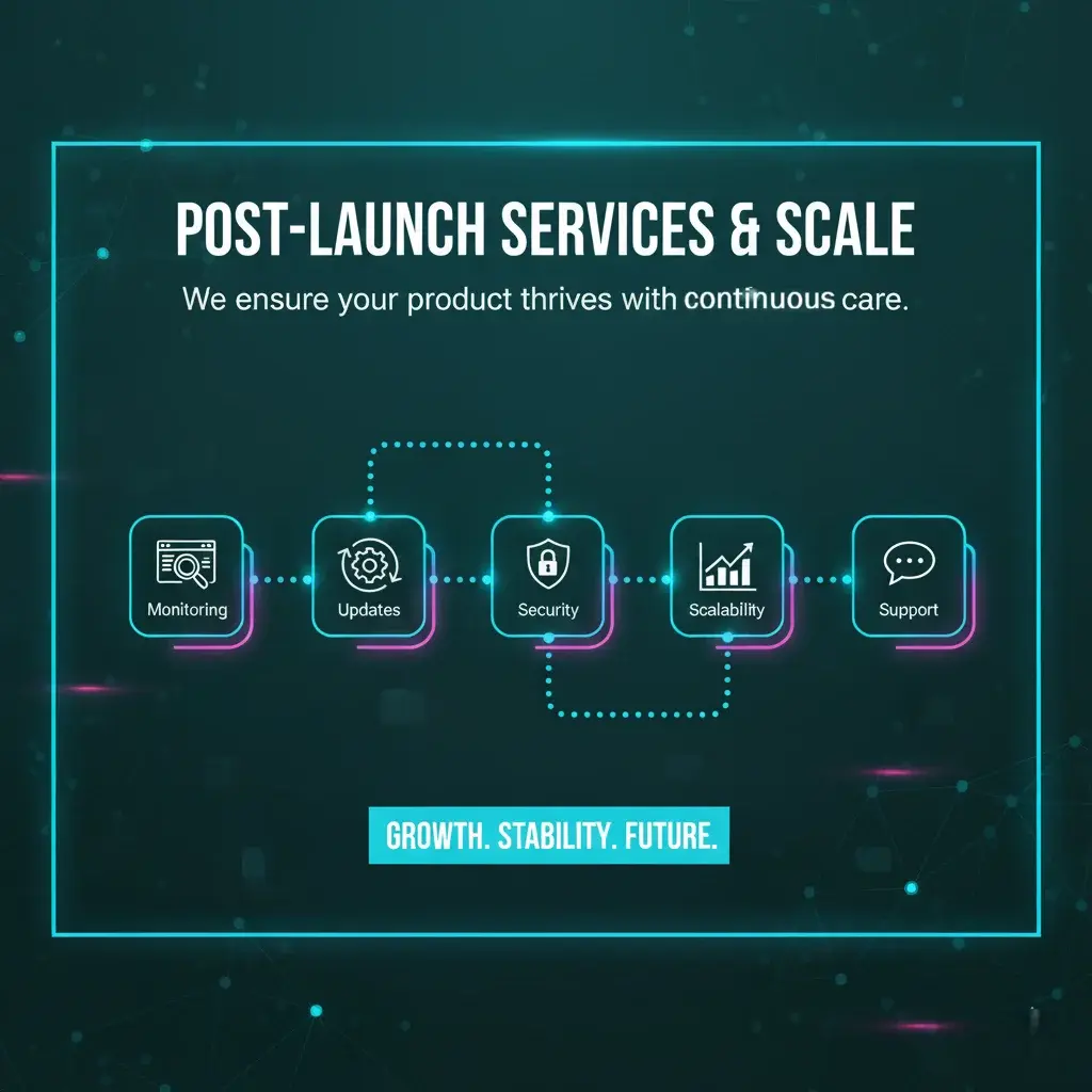 Post-Launch services & scale